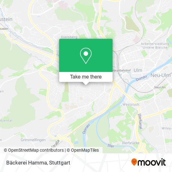 Карта Bäckerei Hamma