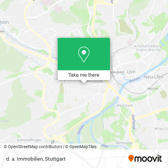 Карта d. a. Immobilien