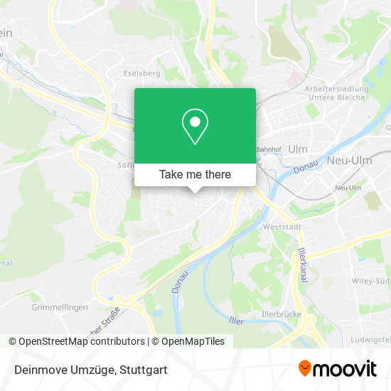 Карта Deinmove Umzüge