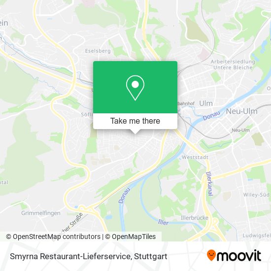 Smyrna Restaurant-Lieferservice map