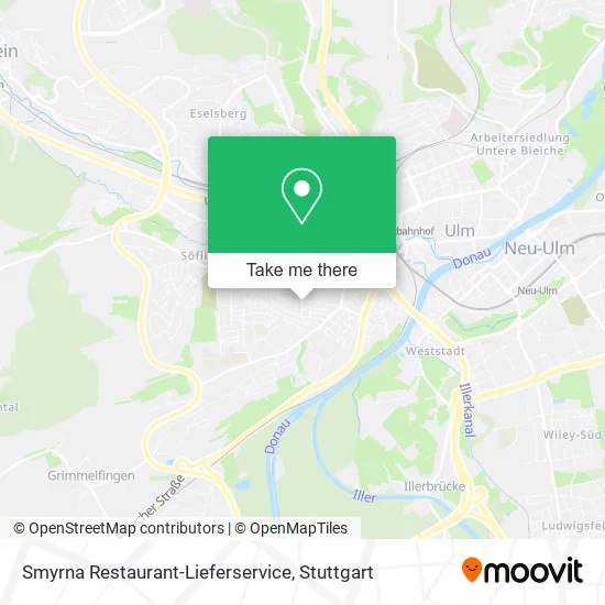 Карта Smyrna Restaurant-Lieferservice