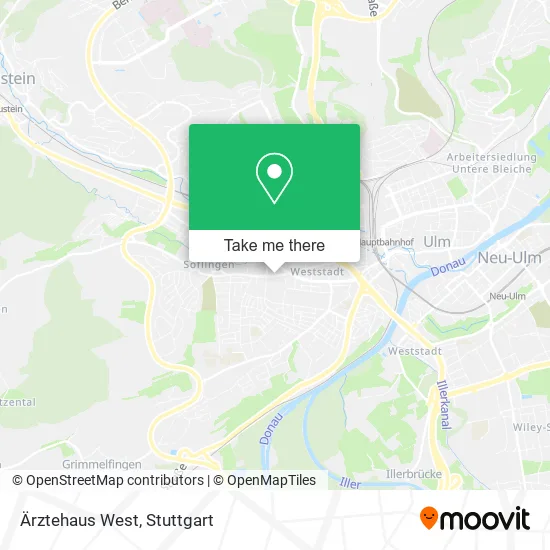 Карта Ärztehaus West