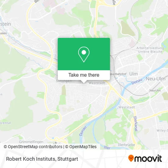 Карта Robert Koch Instituts