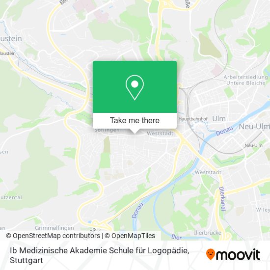 Ib Medizinische Akademie Schule für Logopädie map
