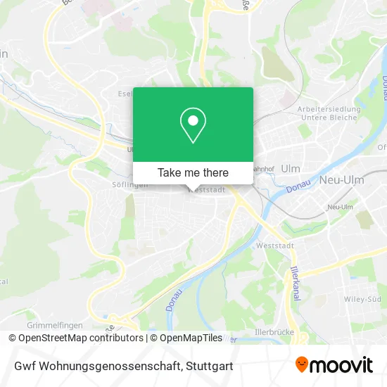 Карта Gwf Wohnungsgenossenschaft