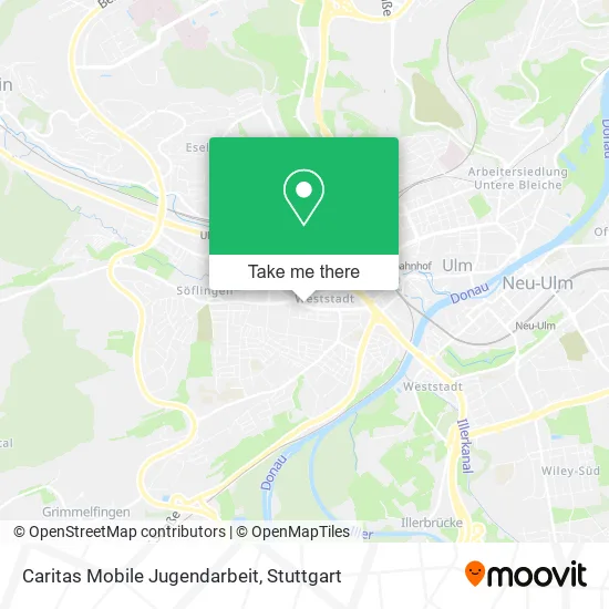Карта Caritas Mobile Jugendarbeit