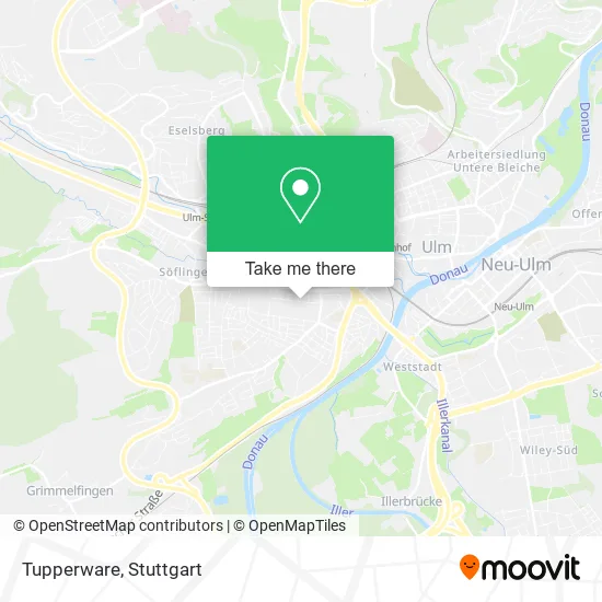 Tupperware map