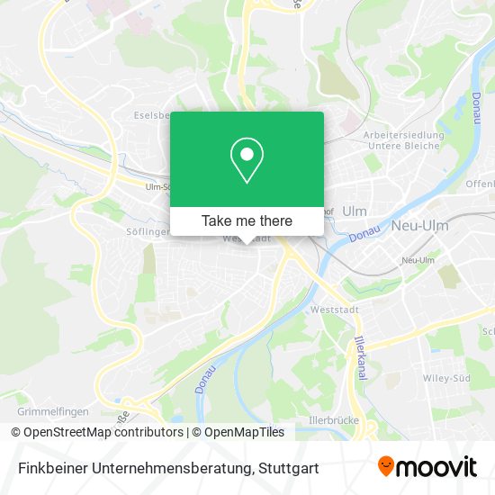 Finkbeiner Unternehmensberatung map