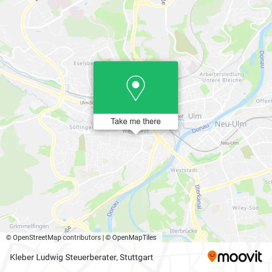 Карта Kleber Ludwig Steuerberater