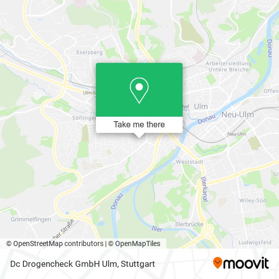 Dc Drogencheck GmbH Ulm map