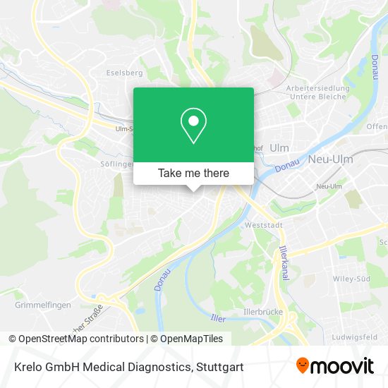 Krelo GmbH Medical Diagnostics map