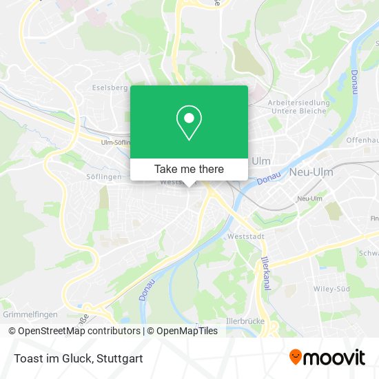 Карта Toast im Gluck
