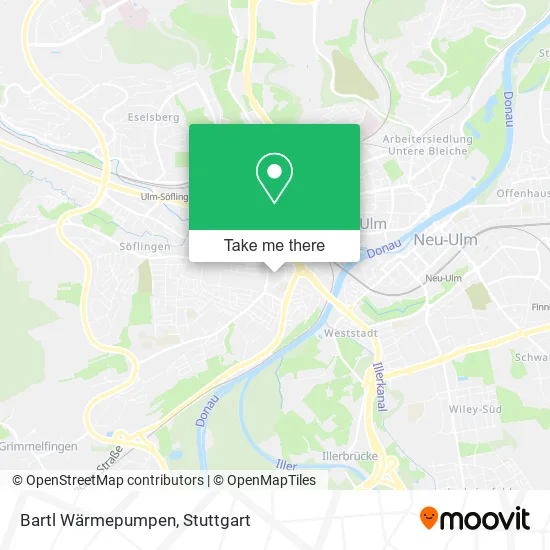 Карта Bartl Wärmepumpen