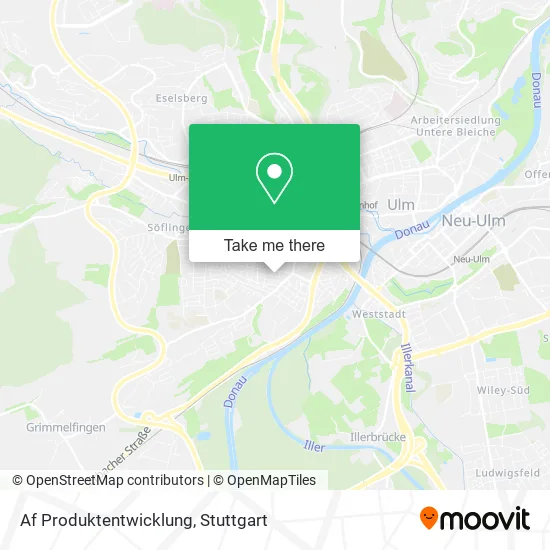 Карта Af Produktentwicklung