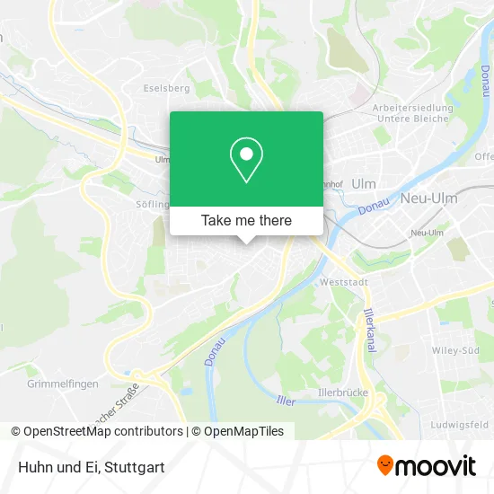 Карта Huhn und Ei