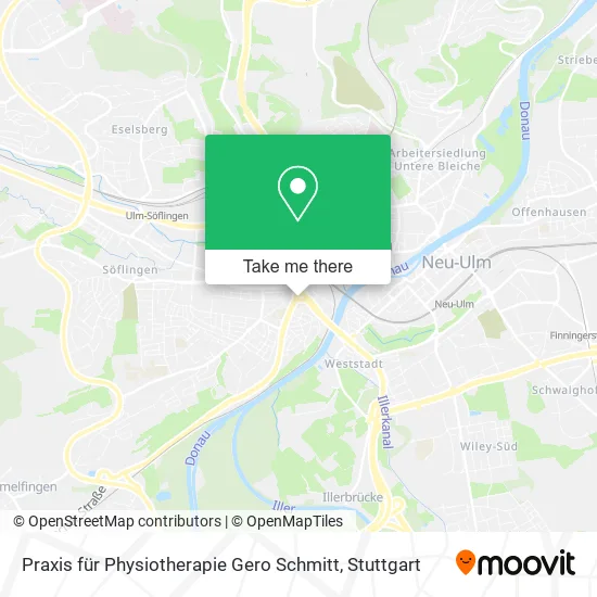Карта Praxis für Physiotherapie Gero Schmitt