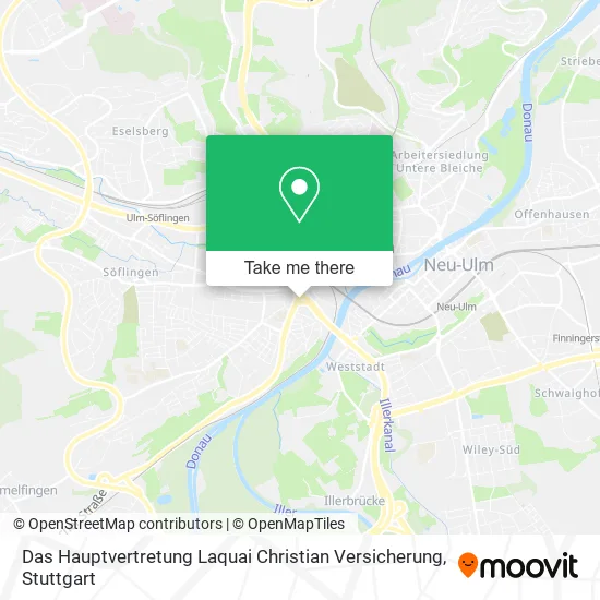Карта Das Hauptvertretung Laquai Christian Versicherung