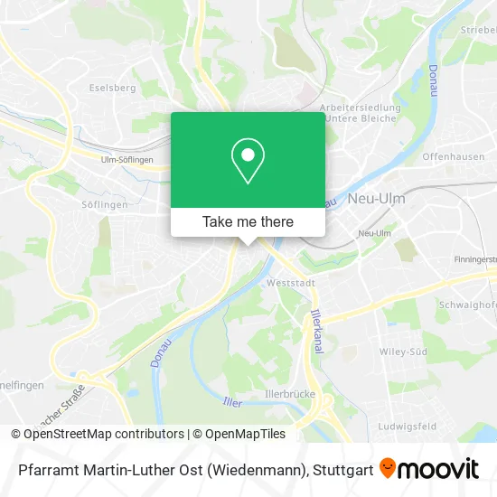 Карта Pfarramt Martin-Luther Ost (Wiedenmann)