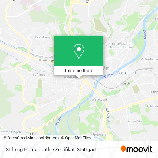 Stiftung Homöopathie Zertifikat map