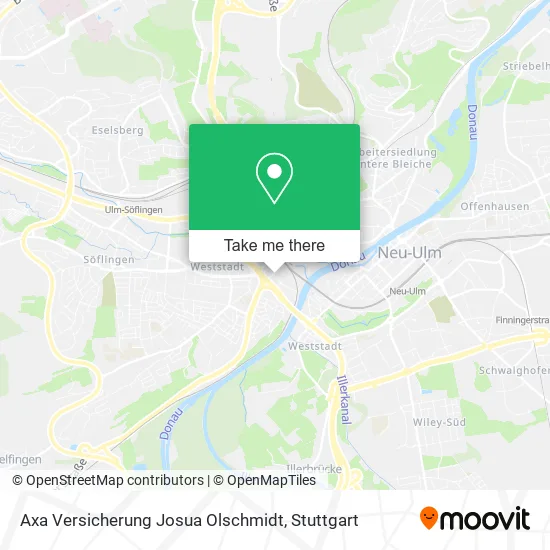 Карта Axa Versicherung Josua Olschmidt