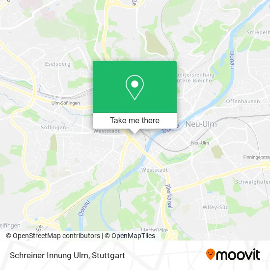 Карта Schreiner Innung Ulm