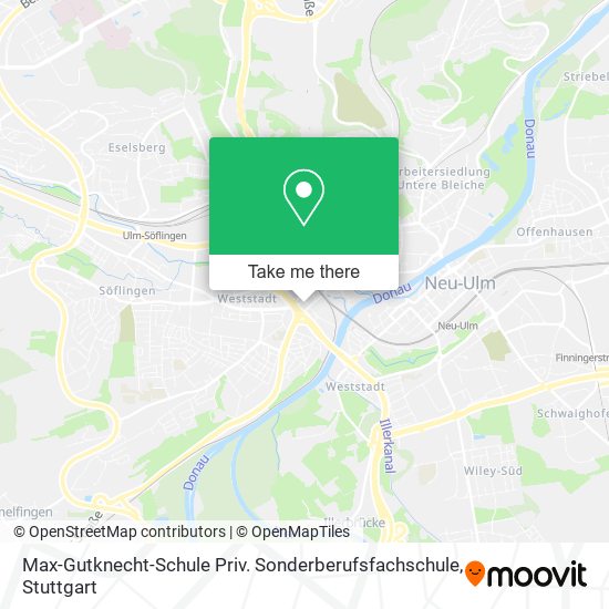 Карта Max-Gutknecht-Schule Priv. Sonderberufsfachschule