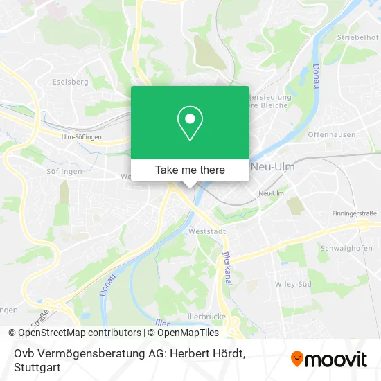 Карта Ovb Vermögensberatung AG: Herbert Hördt