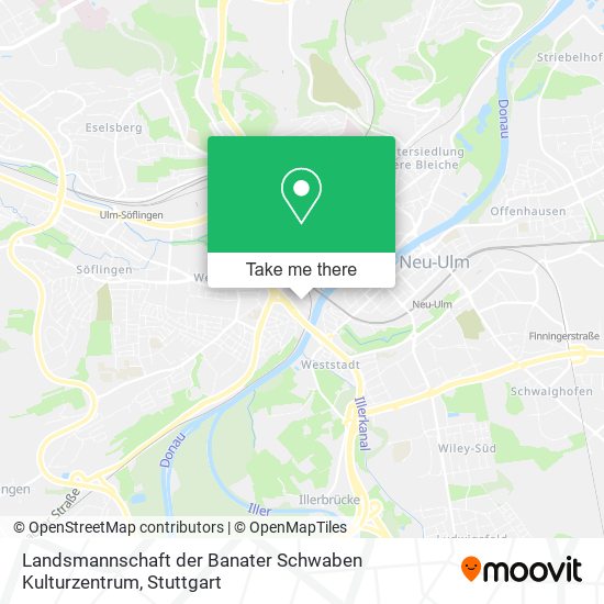 Landsmannschaft der Banater Schwaben Kulturzentrum map