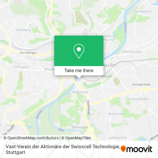 Карта Vast-Verein der Aktionäre der Swisscell Technologie