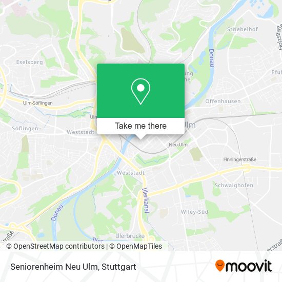 Карта Seniorenheim Neu Ulm