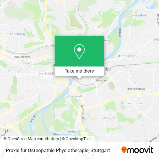 Карта Praxis für Osteopathie Physiotherapie