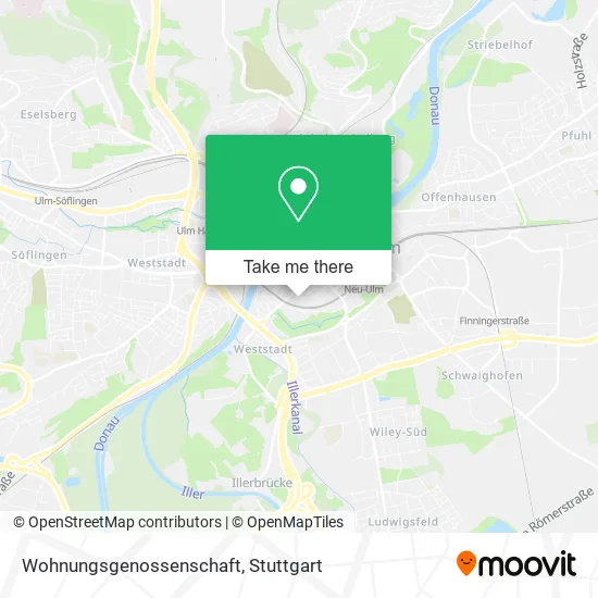 Карта Wohnungsgenossenschaft