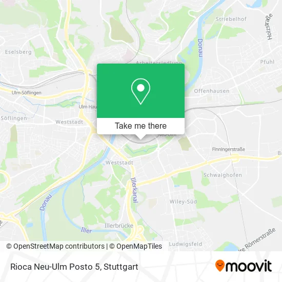 Rioca Neu-Ulm Posto 5 map