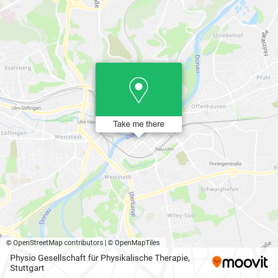 Карта Physio Gesellschaft für Physikalische Therapie