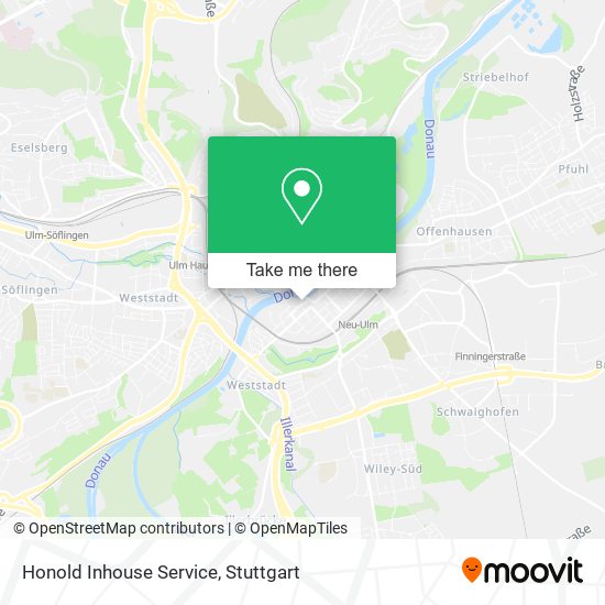 Honold Inhouse Service map
