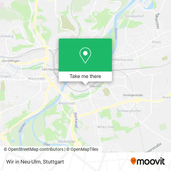 Карта Wir in Neu-Ulm