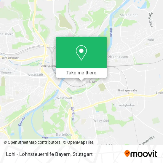 Карта Lohi - Lohnsteuerhilfe Bayern