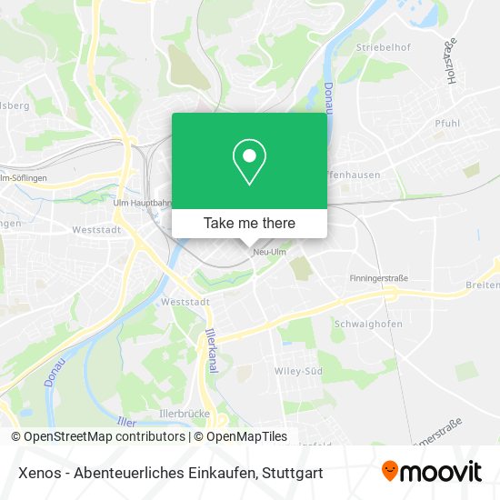 Карта Xenos - Abenteuerliches Einkaufen