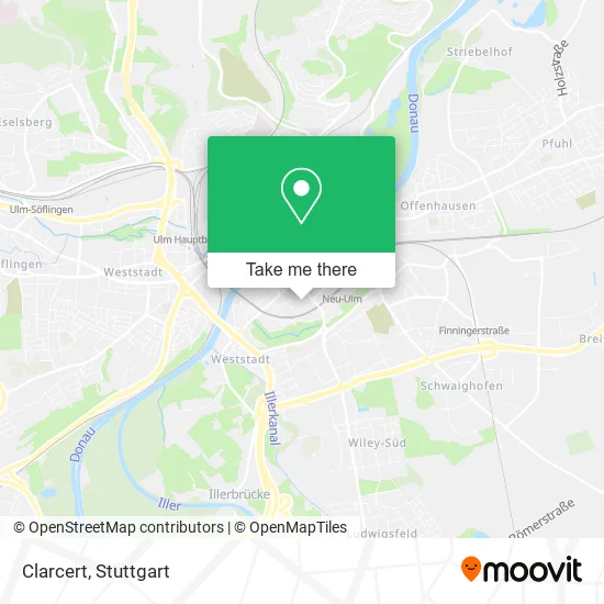 Карта Clarcert