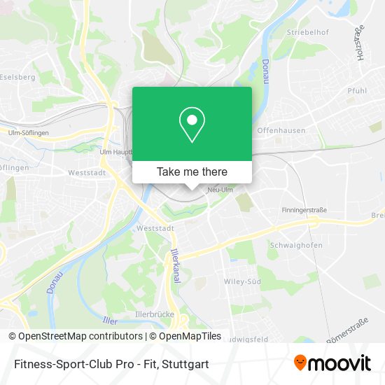 Карта Fitness-Sport-Club Pro - Fit