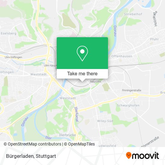 Карта Bürgerladen