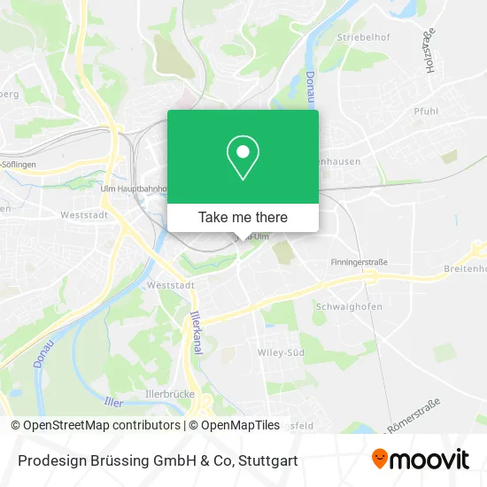 Карта Prodesign Brüssing GmbH & Co
