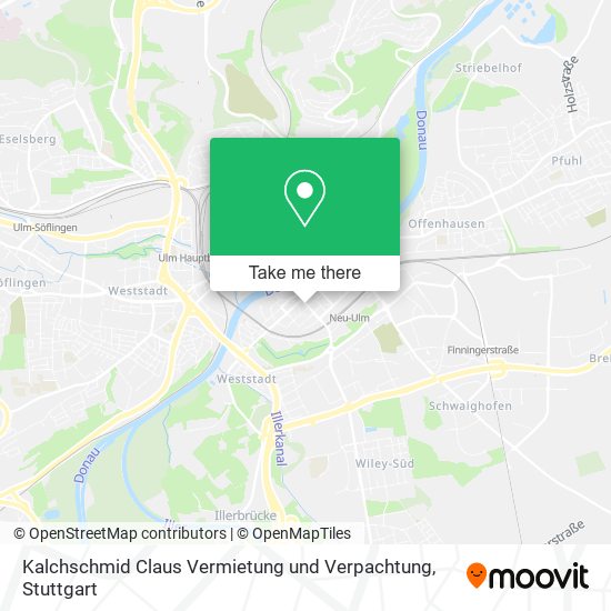 Kalchschmid Claus Vermietung und Verpachtung map