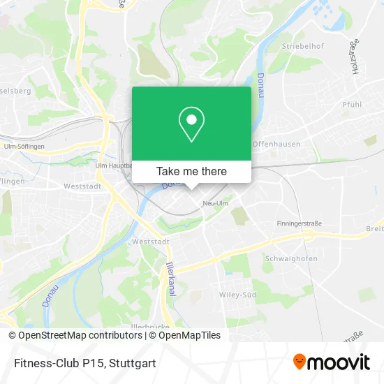 Карта Fitness-Club P15