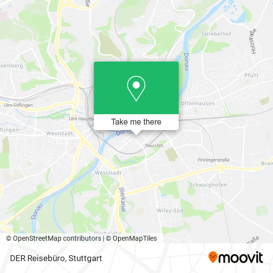 Карта DER Reisebüro