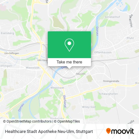 Карта Healthcare Stadt Apotheke Neu-Ulm