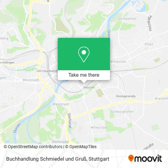 Карта Buchhandlung Schmiedel und Gruß