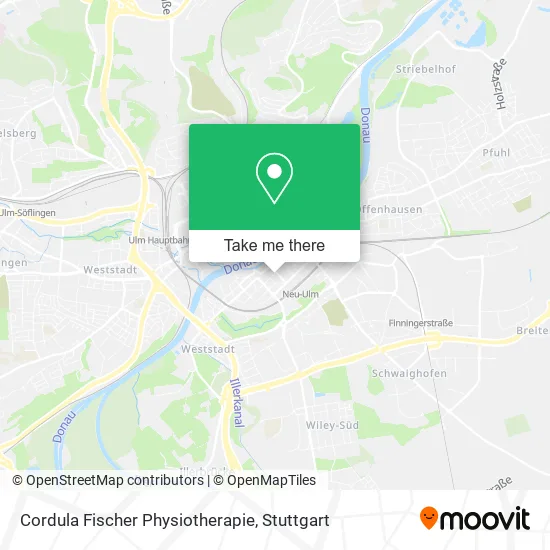 Карта Cordula Fischer Physiotherapie