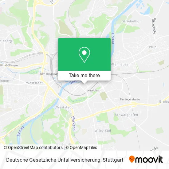 Карта Deutsche Gesetzliche Unfallversicherung