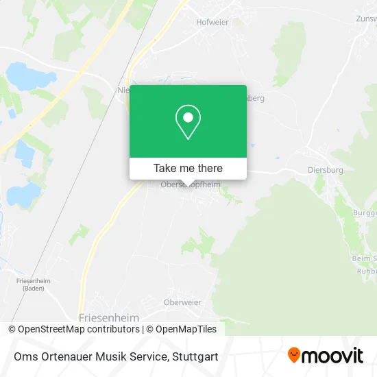 Карта Oms Ortenauer Musik Service